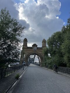 Foto von Maike entlang der Tour