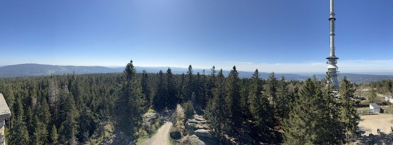 Foto de Norbert Herbig a lo largo del recorrido