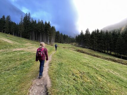 Foto de Felix Seegert a lo largo del recorrido