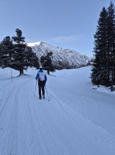 Photo de Niklas Mold le long du parcours