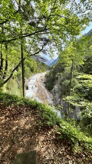 Foto von Sabrina Seidner entlang der Tour