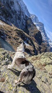 Foto von Margherita Polini entlang der Tour