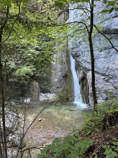 Foto von Nadine Ruttenstock entlang der Tour