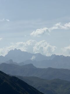 Photo de Alessandra le long du parcours