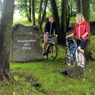 Orlaquelle mit Orlaradweg