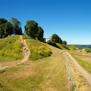 Wälle der Festung Lappeenranta