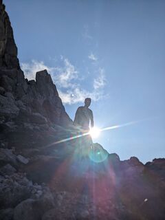 Foto von Martin Glaser entlang der Tour