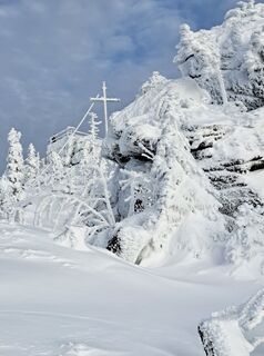 Foto de Gerhard Mühlberger a lo largo del recorrido