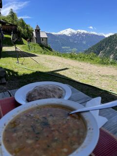 Foto von Lisa Amann entlang der Tour