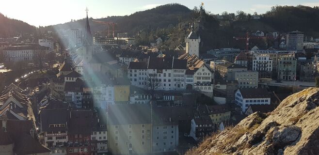 Blick Richtung Baden