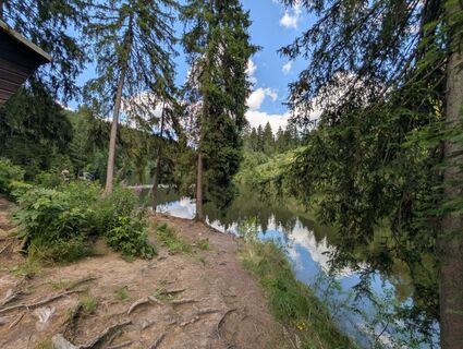 Photo de Daniel Wilhelm Rothe le long du parcours