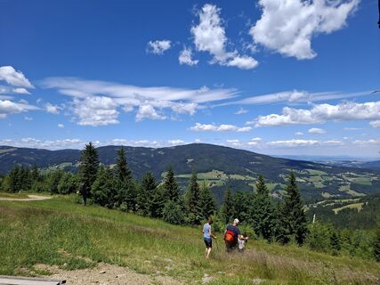 Photo de Moritz Haunold le long du parcours