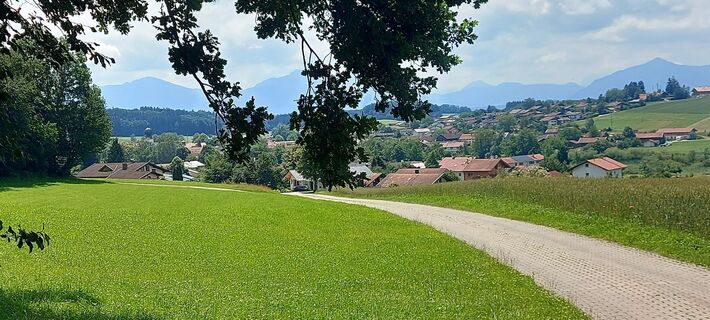 Photo de Hans Klamer le long du parcours