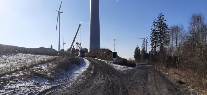 Foto von Georg Meisterjahn entlang der Tour