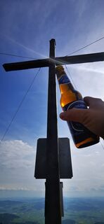 Foto von Klaus Lehner entlang der Tour