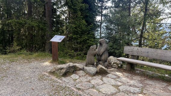 Photo de Mauro Calegari le long du parcours