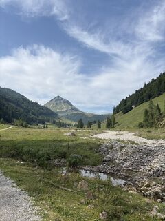 Photo de Heinz Sperl le long du parcours