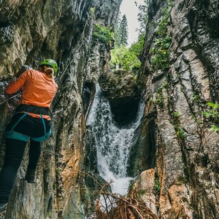 Klettersteig Röbischlucht