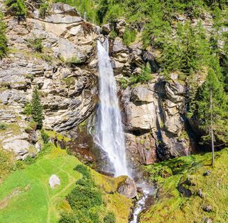Fellbach Wasserfall Saas-Balen