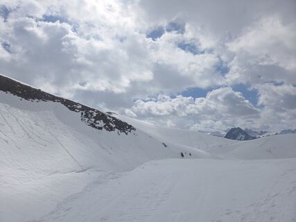 Foto von Frank rappold entlang der Tour