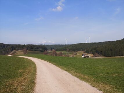 Foto von Ewald Rauber entlang der Tour
