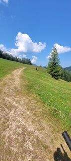 Foto von Fritz Mitterer entlang der Tour