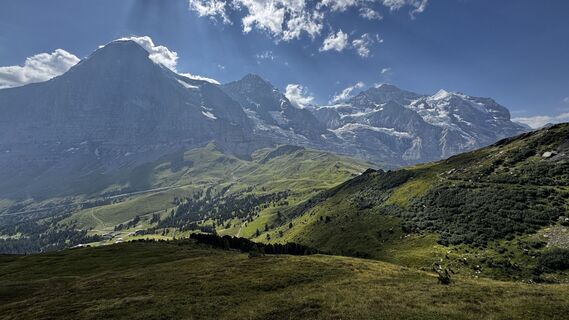 Foto von Andy Hills entlang der Tour