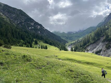 Fotografia z Enrica Grüber na trase