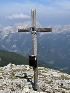 Foto van Simon Payreder langs de tour