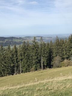 Foto von Michaela Liebrich entlang der Tour