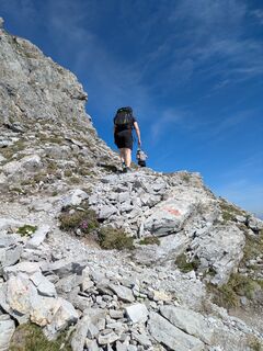 Photo de Martin Glaser le long du parcours
