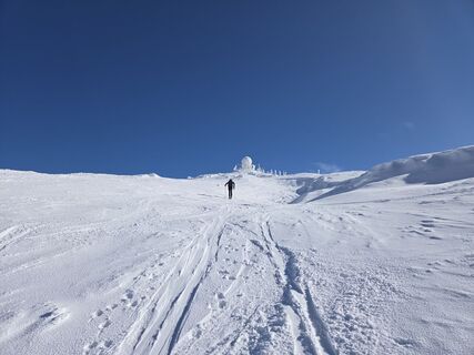 Fotografia z Gerti Bärnthaler na trase
