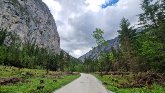 Foto von EP87 entlang der Tour
