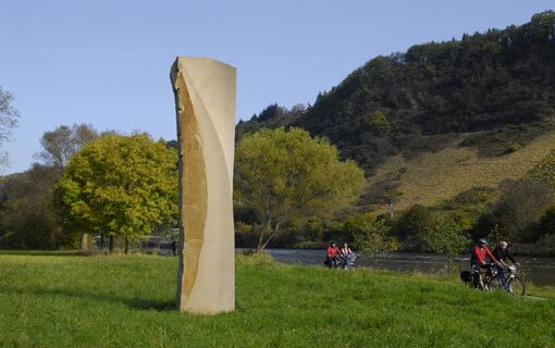 Saar-Radweg bei Konz-Könen