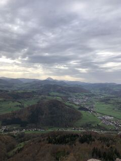 Foto von Carina Pfeiffer entlang der Tour