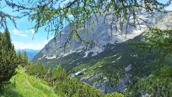 Foto von Erika Gärber entlang der Tour