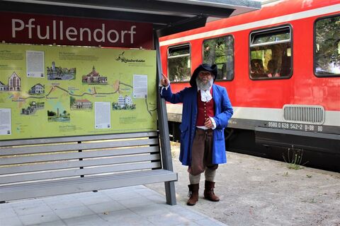 Räuberbahnhaltestelle in Pfullendorf
