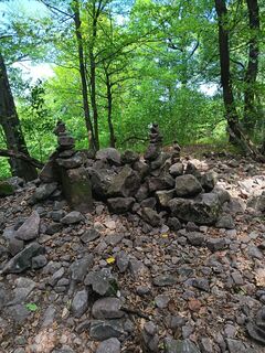 Photo de Julika Jármer le long du parcours
