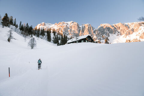 Die letzten Meter zur Grabneralm