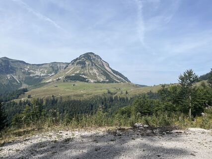 Foto de Heinz Sperl a lo largo del recorrido