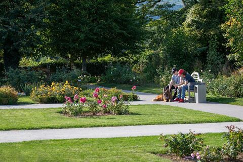 Parkanlage Gartenschloss Herberstein, im ApfelLand Stubenbergsee, Oststeiermark