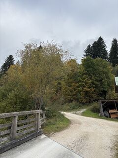 Foto von Heinz Sperl entlang der Tour