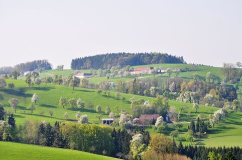Blick auf Ort