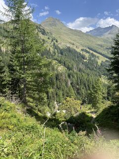 Foto von Marieke entlang der Tour