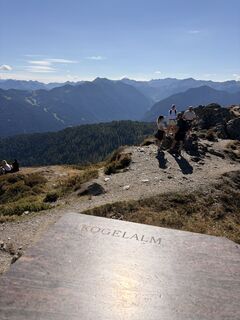Foto von Walter Illmayer entlang der Tour