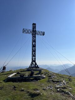 Zdjęcie z Simon Payreder wzdłuż trasy