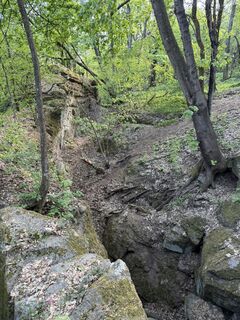 Photo de Márk Lapka le long du parcours