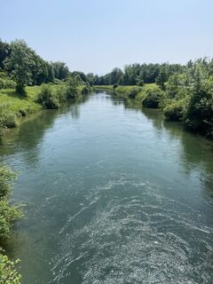 Foto van Sven Krieblin langs de tour