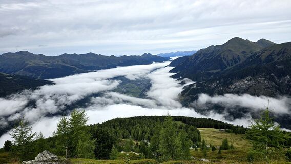 Foto von Veronika Strauss entlang der Tour