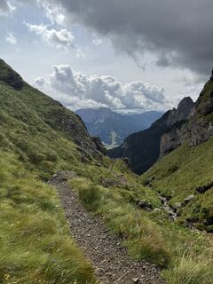 Foto von Ariane Helke entlang der Tour